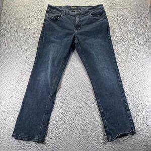 Urban Star Estilo Jeans Mens 38x32 Blue Cotton Denim Straight Workwear Stretch